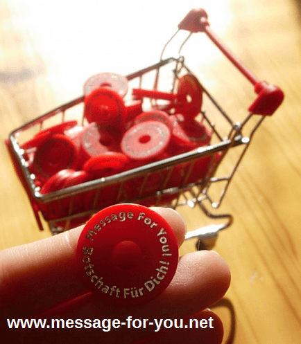 red MFY Trolley Coins